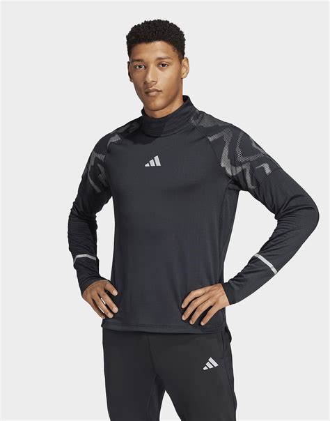 zwart adidas shirt reflectie strepen